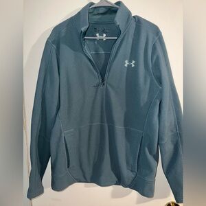 Women’s under armor quart zip jacket size large